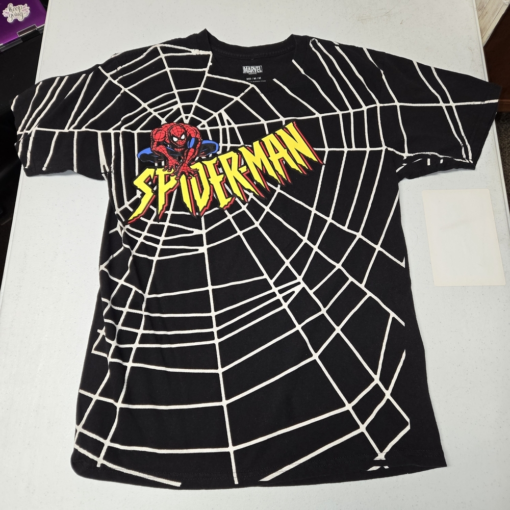 Marvel Spider-Man Black Men's T-Shirt